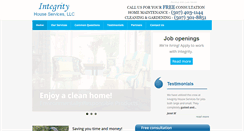 Desktop Screenshot of integrityhouseservices.com
